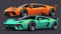 make amazing vector car portrait form your car