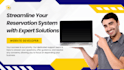 develop an online booking and reservation system using mern stack