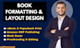 do book formatting and publishing on amazon KDP with SEO