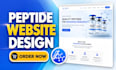 build fda compliant peptide website or research peptide store on woocommerce