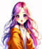 do beautiful anime art illustration