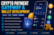 integrate crypto payment gateways or build custom cryptocurrency wallets app
