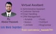be your virtual assistant for data entry, CRM management and data mining