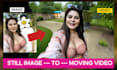 turn any of your still pictures into animate or moving video