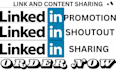 linkedin sharing, shoutout, promotion, content, link, PDF sharing  promotion,