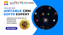 create stunning softr website, airtable automation, client portal