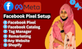 setup or fix your meta facebook pixel and conversion API