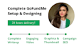 completely write and create gofundme campaign
