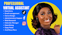 be your executive personal virtual assistant data entry social media manager VA