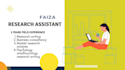 provide academic research assistance