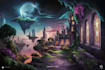 create fantasy landscape concept art