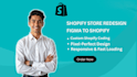 redesign your shopify store or convert figma to shopify by shopify coding