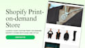 design your print on demand store pod shopify website