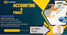 do accounting and finance tasks, financial management