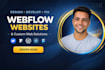 design develop and setup cms of webflow websites
