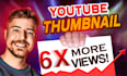 design attractive unique clickbait youtube thumbnail design