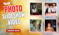 create slideshow video, memorial slideshow, bar mitzvah, bat mitzvah