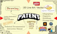 create patent drawings, technical diagrams and documentation