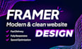 design in figma, develop in framer, framer expert