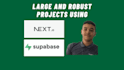 do next js supabase kinde auth clerk pocketbase or strapi and react vercel