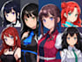draw anime and game style characters art