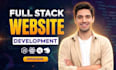 do website development as full stack frontend backend dev rebuild the website
