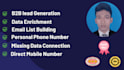 b2b lead generation, data enrichment, direct mobile number