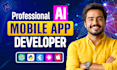 do ai mobile app development, ios app, android app developer using flutter