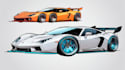 make amazing vector car portrait form your car