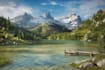 create fantasy landscape concept art