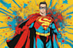 draw custom superhero pop art portrait