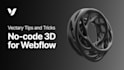 build a stunning webflow website with 3d animation and responsive design
