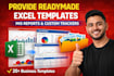 create professional excel dashboards mis reports and automated trackers