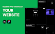 do clean professional web UI UX design figma
