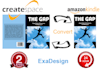 convert kindle ebook cover to KDP paperback  book cover