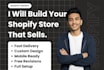 create shopify ecommerce store for businesses