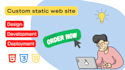 develop complete fullstack website