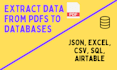 extract data from pdfs