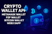 develop secure crypto wallet app, blockchain app, crypto exchange app, website