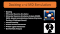 do docking and molecular dynamics simulation