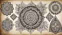 do polynesian, tribal tattoos and sacred geometry