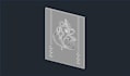 make 3d cad model for 3d printing in cnc machine in autocad and solidworks