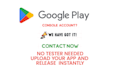 rent my old google play console for your apps and games