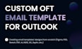 create a custom oft email template for outlook