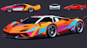make amazing vector car portrait form your car