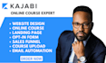 kajabi website design, learndash lms canvas lms podia kajabi online course