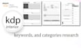 kdp interior niche research and keywords categories