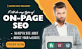 boost your website with perfect on page SEO optimization