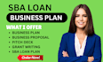 prepare a business plan for sba loan approval