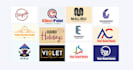 create custom modern logo design and brand identity